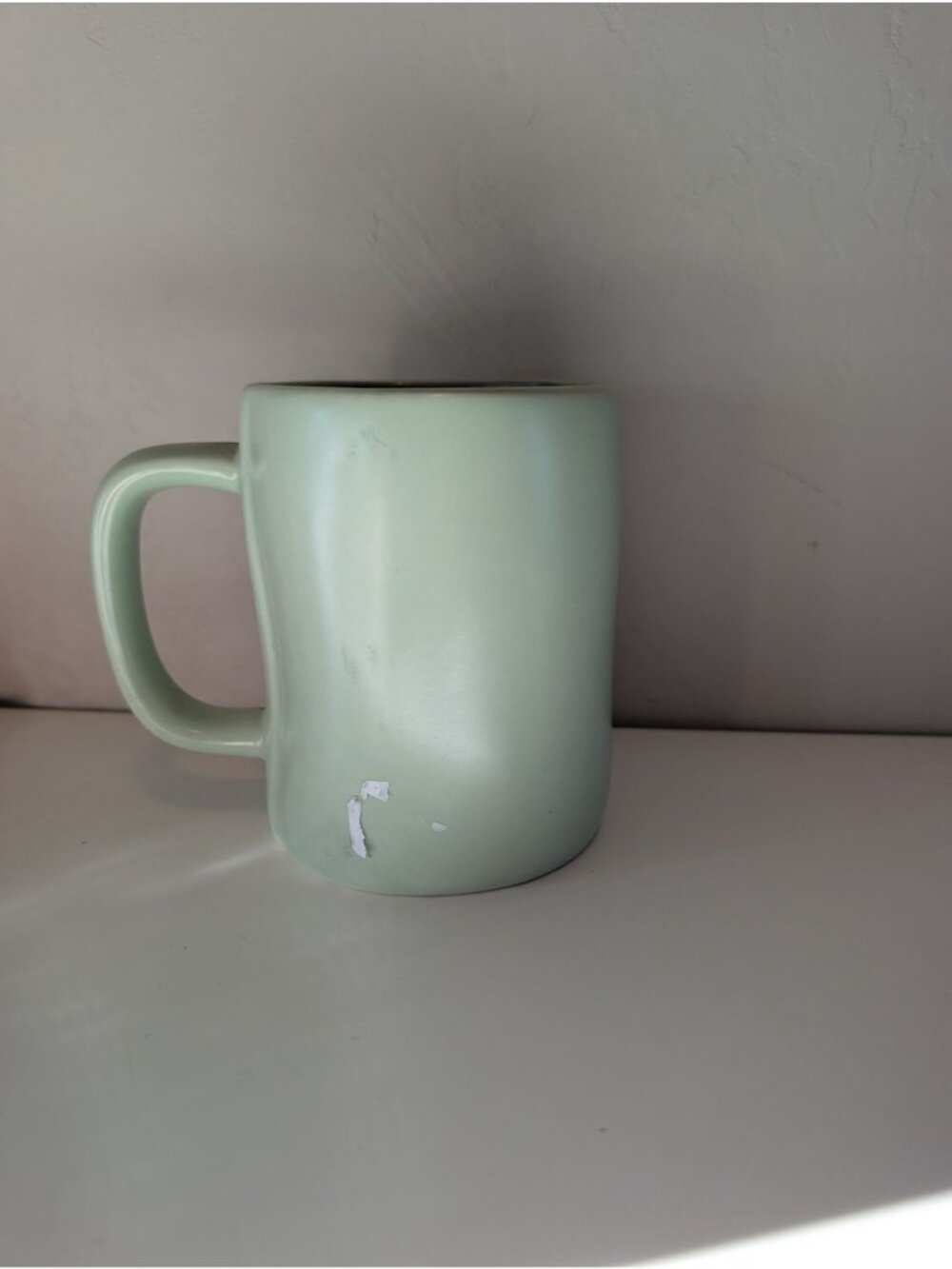 Rae Dunn Artisan Collection Auntie Mug Mint Green Ceramic Coffee Cup - Picture 3 of 6